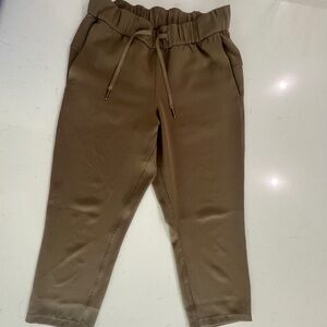 Luluemon on the fly pants a few snag marks